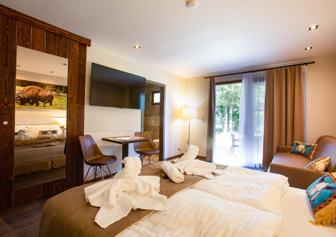Residence Safari Resort - Bison Lodge Borovany  Exterior foto